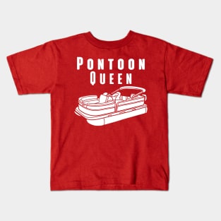 Pontoon Queen Kids T-Shirt